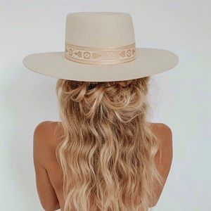 Lack of Color Juno Boater - Cream